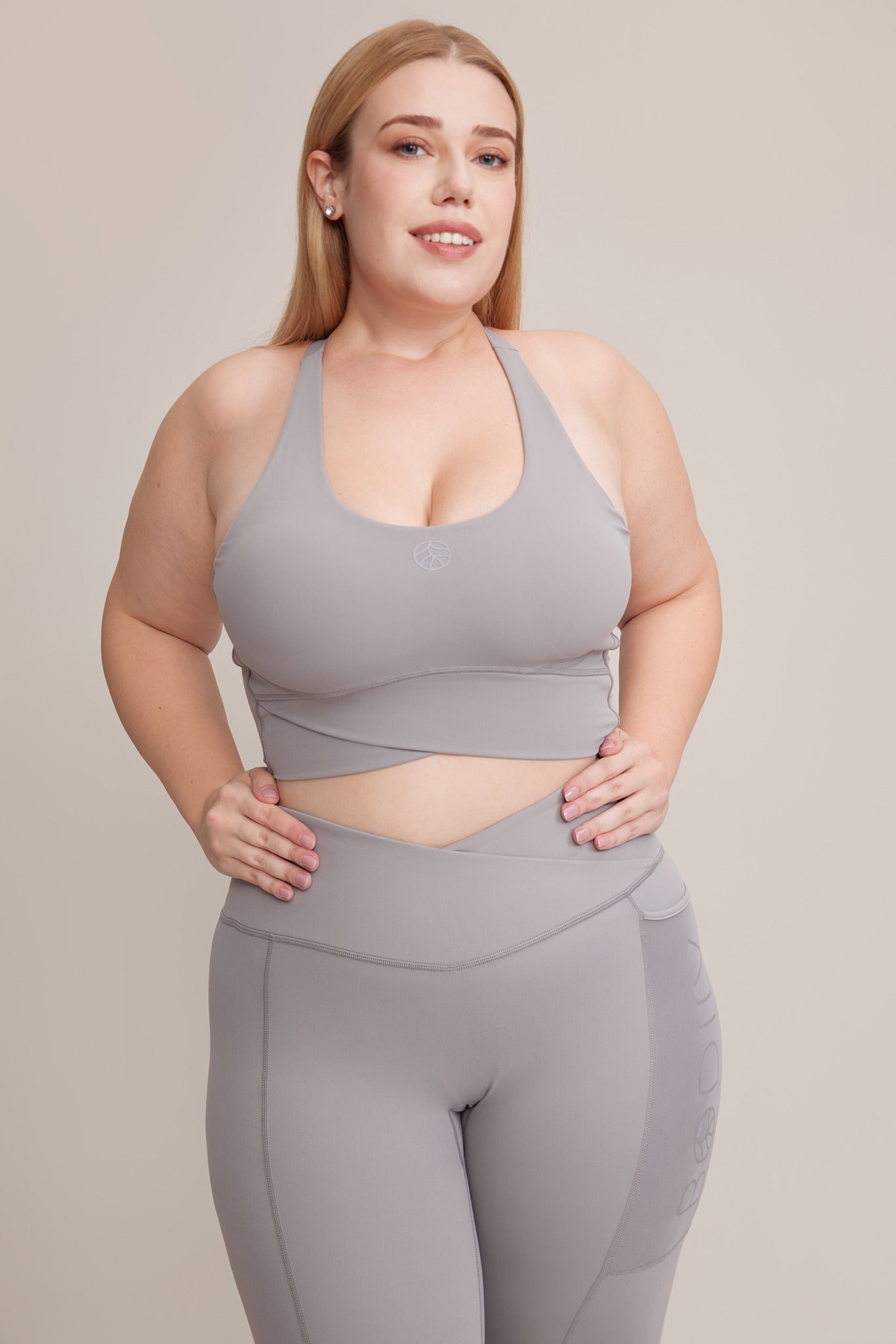 Curvy Comfort Cross Back Sports Bra - BODIIV