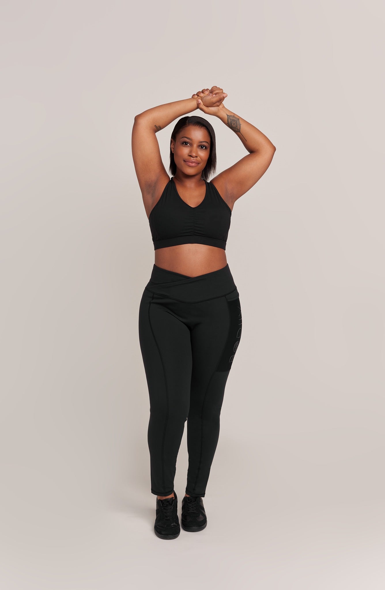 Curvy Comfort V Waistband Full Legging - BODIIV