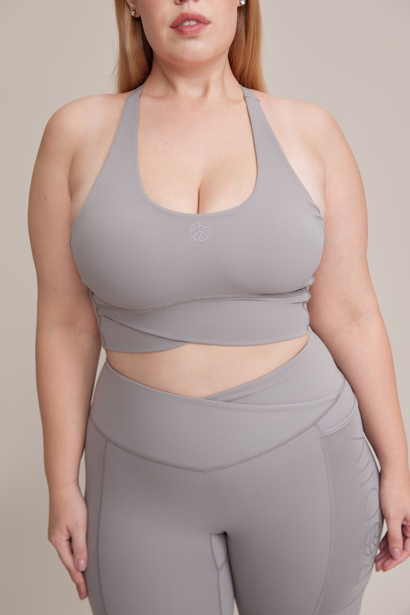 Curvy Comfort Cross Back Sports Bra - BODIIV 