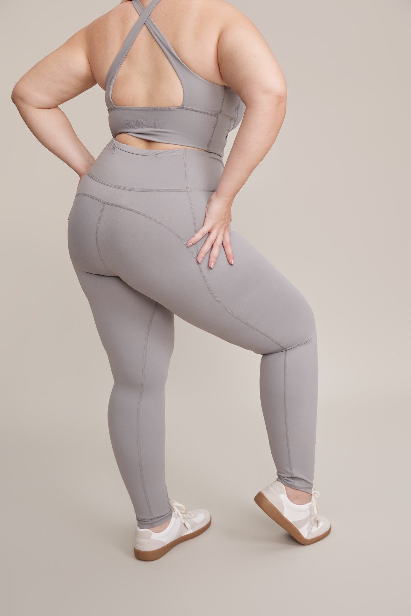 Curvy Comfort V Waistband Full Legging - BODIIV 