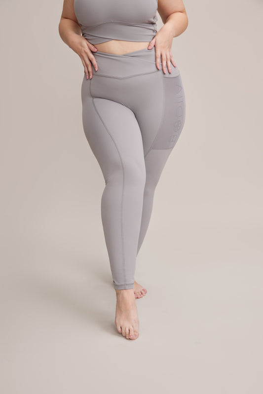 Curvy Comfort V Waistband Full Legging - BODIIV 