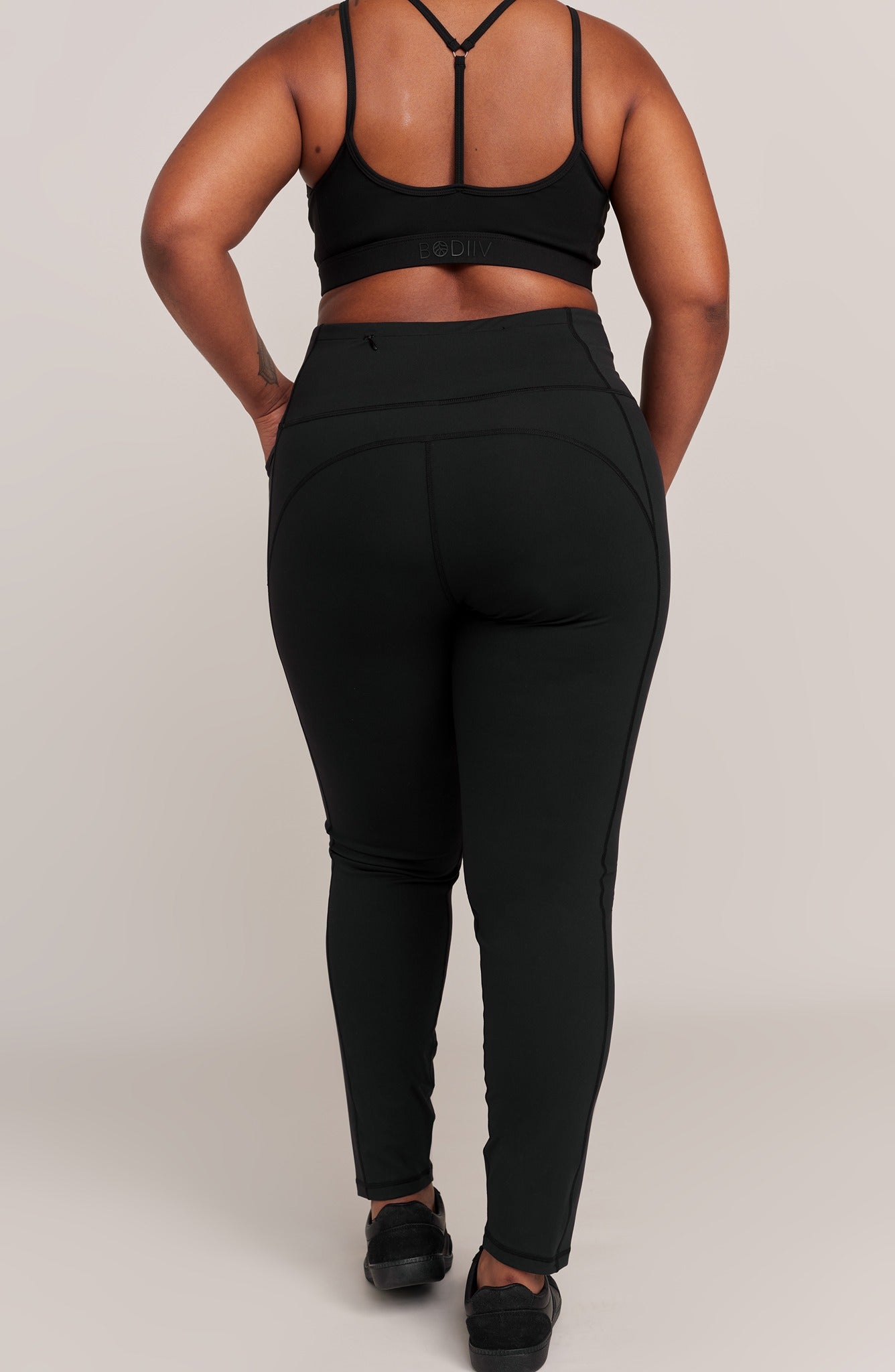 Curvy Comfort V Waistband Full Legging - BODIIV 