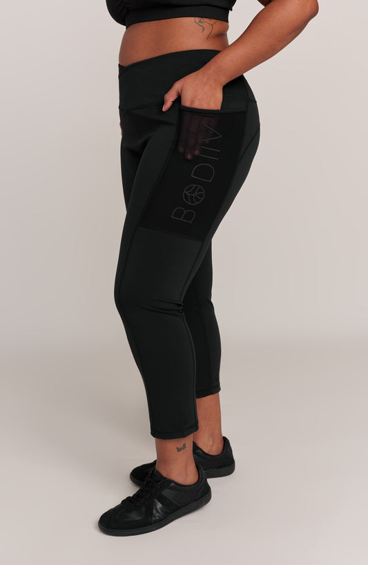 Curvy Comfort V Waistband 7/8 Legging - BODIIV 